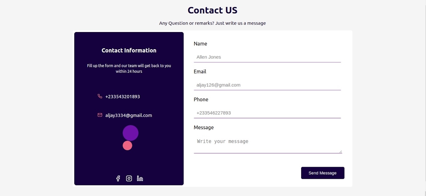 Creating a Fully Functional Contact Form with React and Formgrid API ...
